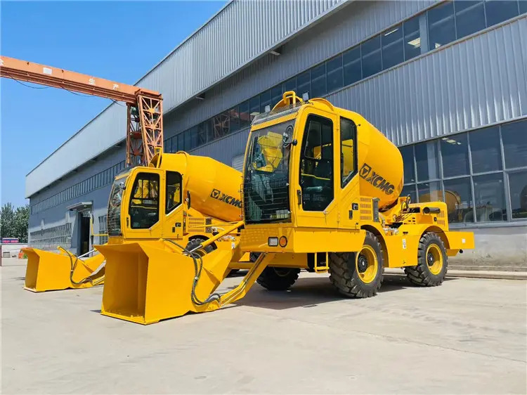XCMG Official Portable Cement Concrete Mixer Self Loading Mobile Concrete Mixer Price List - 混凝土搅拌车:图4 XCMG Official Portable Cement Concrete Mixer Self Loading Mobile Concrete Mixer Price List - 混凝土搅拌车:图4