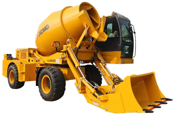 XCMG Official SLM2600S 2.6cbm Concrete Mixer Mobile Self Loading Concrete Mixer Truck - 混凝土搅拌车:图1 XCMG Official SLM2600S 2.6cbm Concrete Mixer Mobile Self Loading Concrete Mixer Truck - 混凝土搅拌车:图1