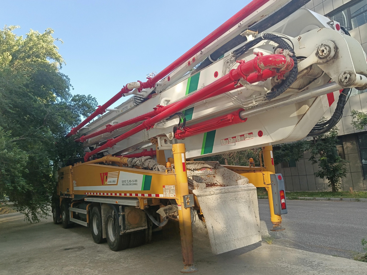 XCMG Official Second Hand Cement Pump Truck HB62V 62m Concrete Pump Truck Price List - 混凝土泵车:图3 XCMG Official Second Hand Cement Pump Truck HB62V 62m Concrete Pump Truck Price List - 混凝土泵车:图3