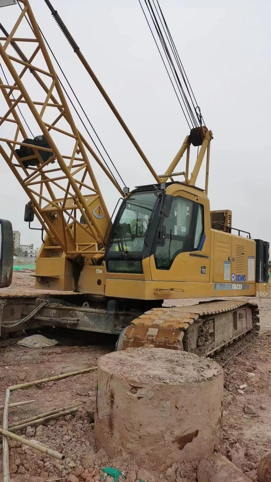 XCMG Official Used 55 Ton Crawler Crane XGC55 Second Hand Small Hydraulic Mobile Crane With High Quality - 履带式起重机:图1 XCMG Official Used 55 Ton Crawler Crane XGC55 Second Hand Small Hydraulic Mobile Crane With High Quality - 履带式起重机:图1