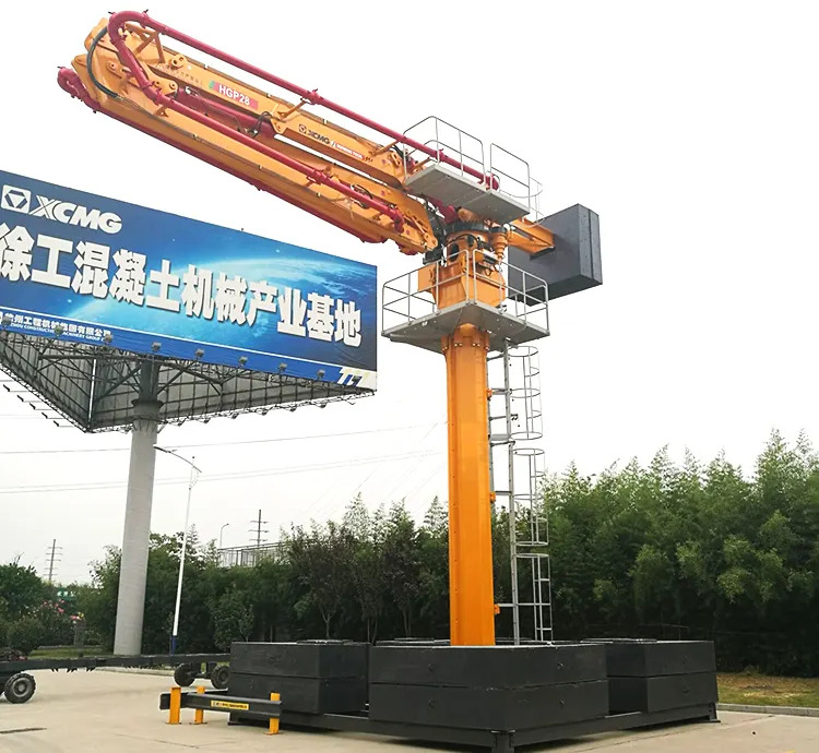 XCMG Schwing Concrete Distributor HGP32 High Efficiency 22kw 32m Hydraulic Spider Concrete Placing Boom Made in China - 固定式混凝土泵:图3 XCMG Schwing Concrete Distributor HGP32 High Efficiency 22kw 32m Hydraulic Spider Concrete Placing Boom Made in China - 固定式混凝土泵:图3