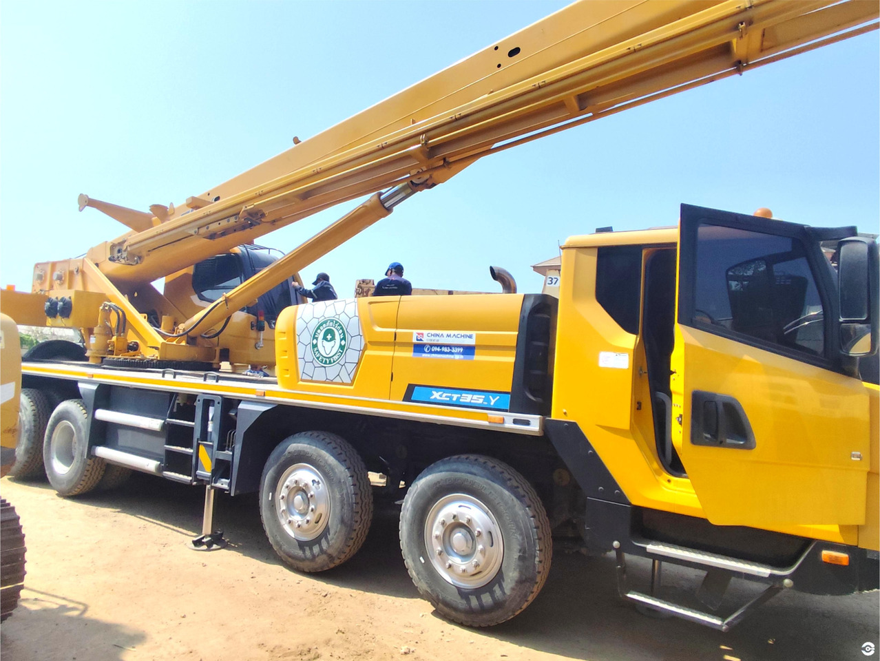 建筑机械 XCMG XCT30_Y 30ton truck crane with diesel engine price:图9 建筑机械 XCMG XCT30_Y 30ton truck crane with diesel engine price:图9