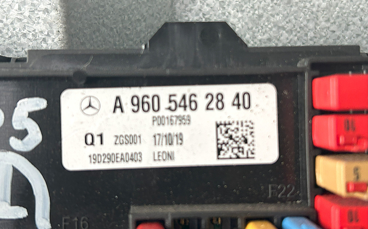 MERCEDES ACTROS MP5 SAM - 保险丝:图2 MERCEDES ACTROS MP5 SAM - 保险丝:图2