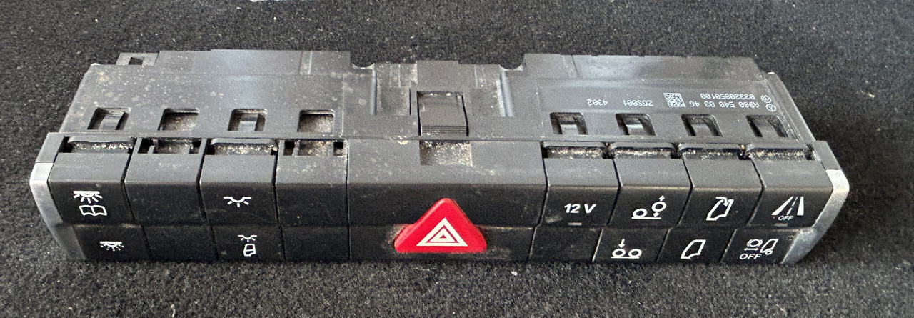 MERCEDES-BENZ ACTROS MP4 CONTROL PANEL - 仪表板:图2 MERCEDES-BENZ ACTROS MP4 CONTROL PANEL - 仪表板:图2