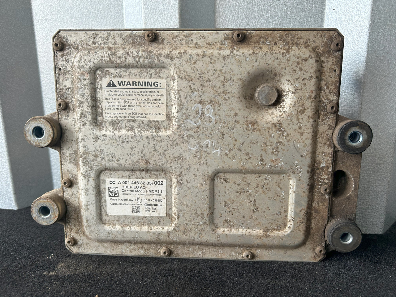 MERCEDES MCM 2.1 ACTROS MP4 - ECU 适用于 卡车:图2 MERCEDES MCM 2.1 ACTROS MP4 - ECU 适用于 卡车:图2