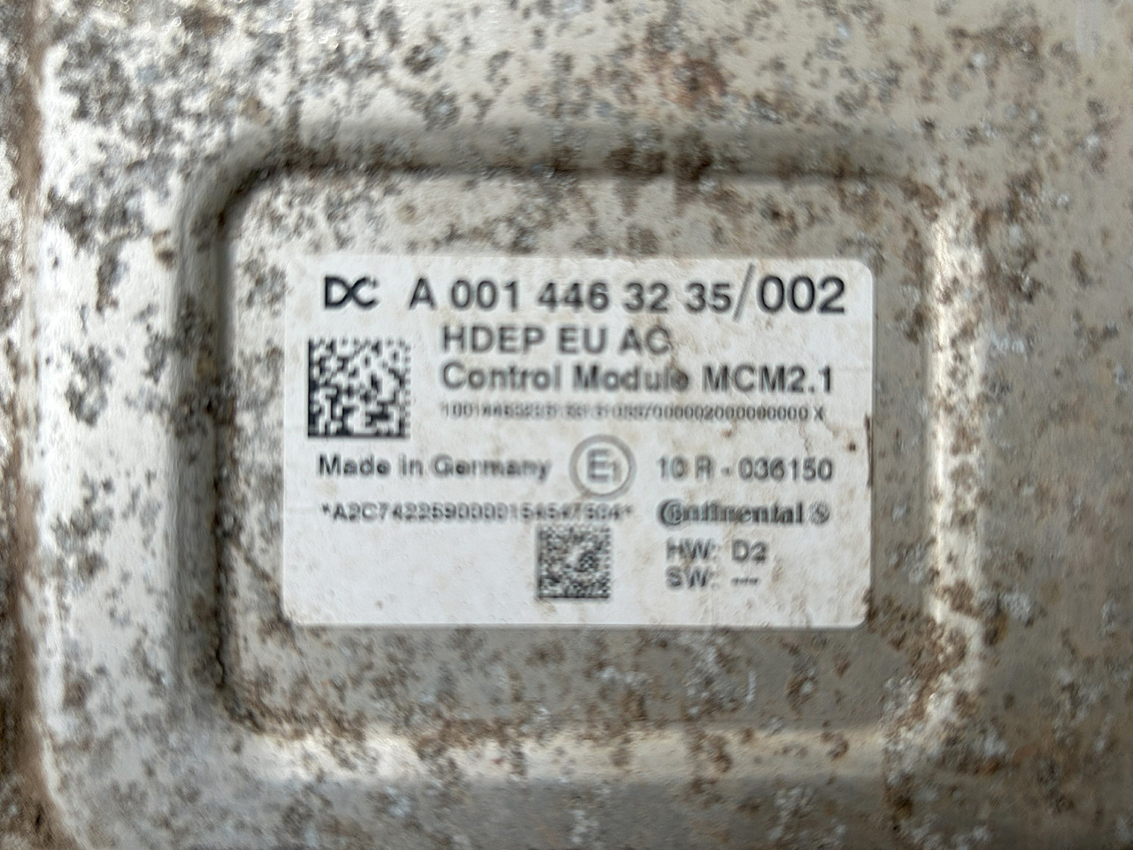 MERCEDES MCM 2.1 ACTROS MP4 - ECU 适用于 卡车:图3 MERCEDES MCM 2.1 ACTROS MP4 - ECU 适用于 卡车:图3