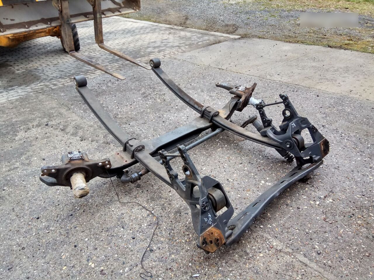 Przednia, kompletna belka zawieszenia DAF XF 106 truck - 轴及其零件 适用于 卡车:图3 Przednia, kompletna belka zawieszenia DAF XF 106 truck - 轴及其零件 适用于 卡车:图3