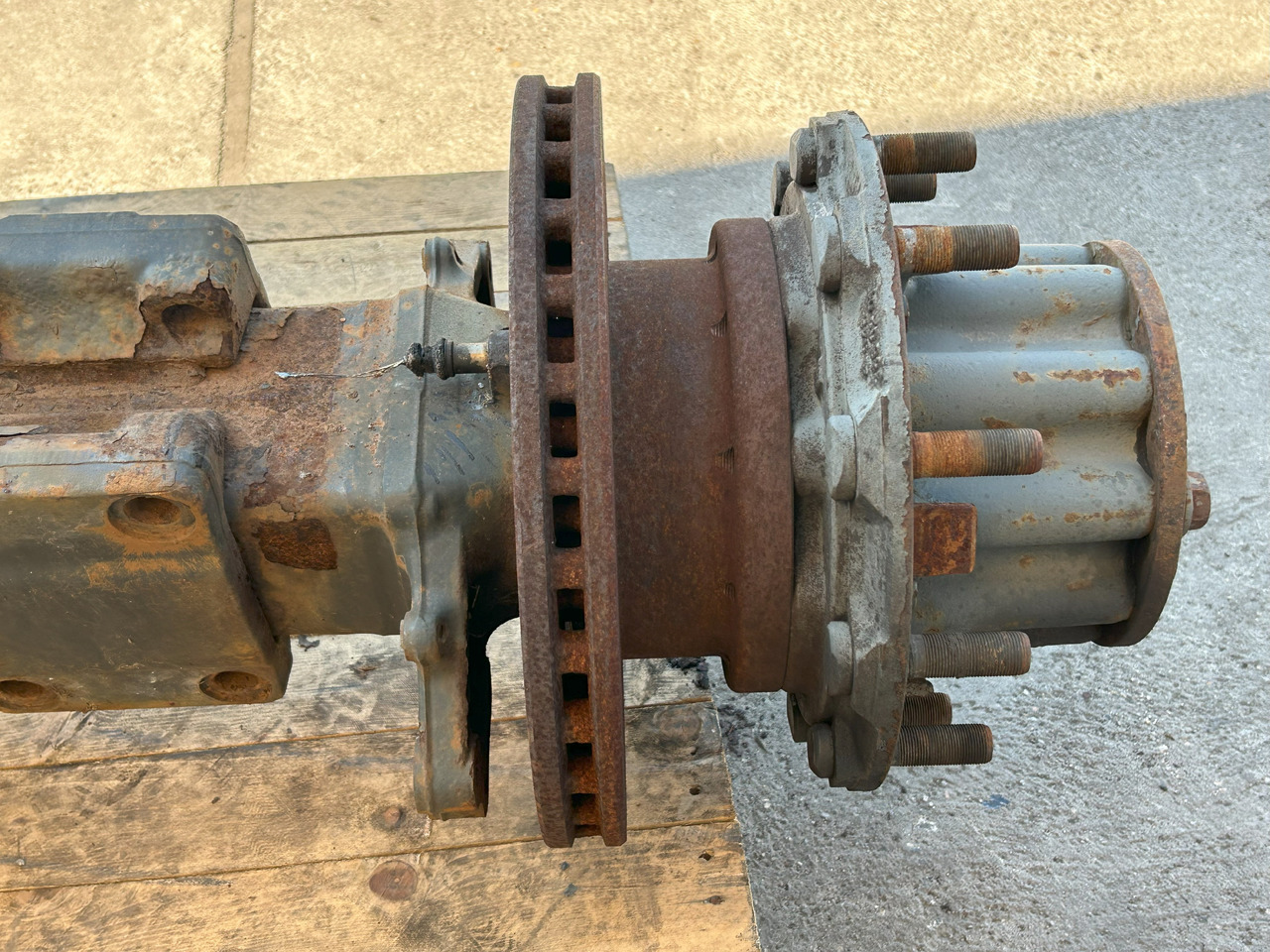 后轴 适用于 卡车 REAR AXLE + HUBS ACTROS MP4 R440-13 2,277：图12