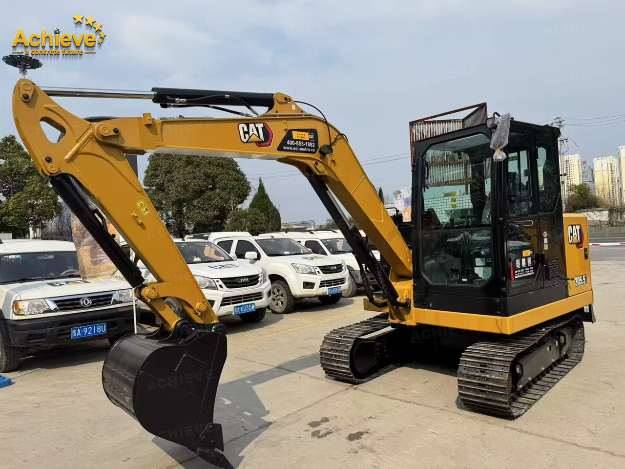 CATERPILLAR CAT® 305.5E2 small Cat C2.4 DI  Mini Hydraulic Excavator   0.22 m³ 34.1 kw/rpm 35.0 kN 【ACHIEVE】 TOP CONDITION!!! - 小型挖掘机:图3 CATERPILLAR CAT® 305.5E2 small Cat C2.4 DI  Mini Hydraulic Excavator   0.22 m³ 34.1 kw/rpm 35.0 kN 【ACHIEVE】 TOP CONDITION!!! - 小型挖掘机:图3