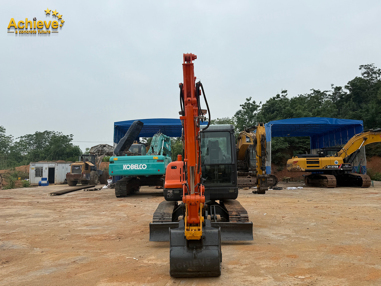 DOOSAN Diwanlun DX60-9 Excavator 38.9(52.1)/2100kW(HP) / rpm D24C 0.23m3 5700kg 4.2+2.8Ton 【ACHIEVE】 TOP CONDITION!!! - 履带式挖掘机:图3 DOOSAN Diwanlun DX60-9 Excavator 38.9(52.1)/2100kW(HP) / rpm D24C 0.23m3 5700kg 4.2+2.8Ton 【ACHIEVE】 TOP CONDITION!!! - 履带式挖掘机:图3