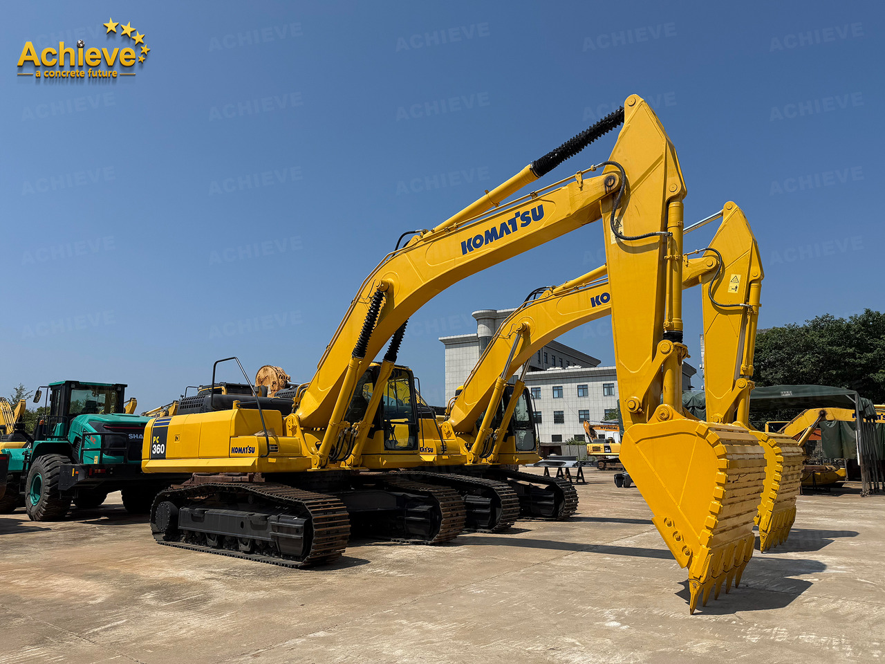 KOMATSU Remanufactured Komatsu PC360-7 excavator 1.6 m³ 180/1900 kw/rpm 33000 kg 7380 mm 227 kN Komatsu SAA6D114E 605 L【ACHIEVE】 TOP CONDITION!!! - 履带式挖掘机:图1 KOMATSU Remanufactured Komatsu PC360-7 excavator 1.6 m³ 180/1900 kw/rpm 33000 kg 7380 mm 227 kN Komatsu SAA6D114E 605 L【ACHIEVE】 TOP CONDITION!!! - 履带式挖掘机:图1