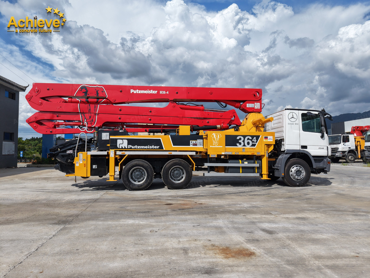 PUTZMEISTER Mercedes-Benz M36-4 2018 ACTROS 3341【ACHIEVE】TOP CONDITION!!! - 混凝土泵车:图5 PUTZMEISTER Mercedes-Benz M36-4 2018 ACTROS 3341【ACHIEVE】TOP CONDITION!!! - 混凝土泵车:图5