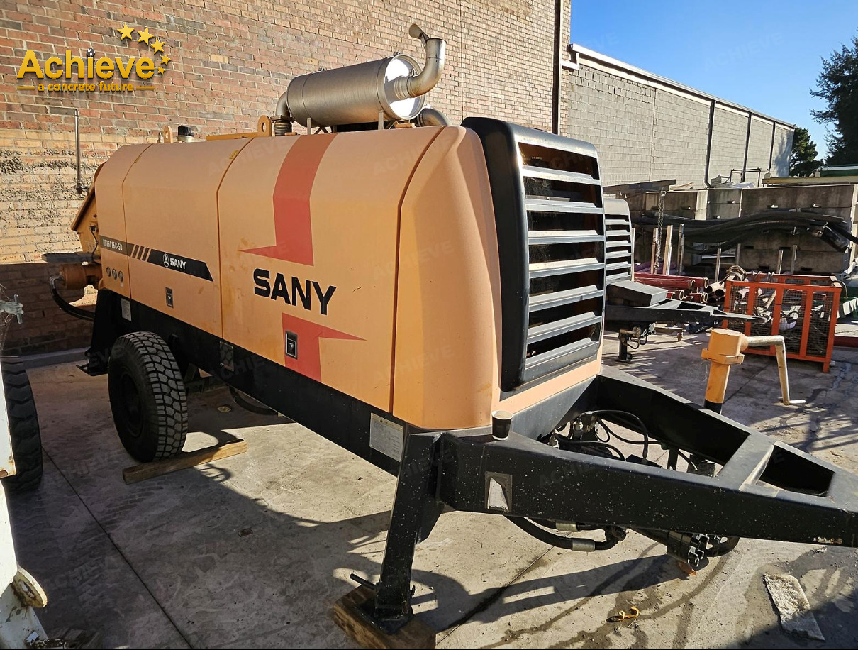 SANY 【ACHIEVE】TOP CONDITION!!! demo new low hours Sany Concrete Trailer Pump 2015 HBT6016C-5D - 固定式混凝土泵:图3 SANY 【ACHIEVE】TOP CONDITION!!! demo new low hours Sany Concrete Trailer Pump 2015 HBT6016C-5D - 固定式混凝土泵:图3