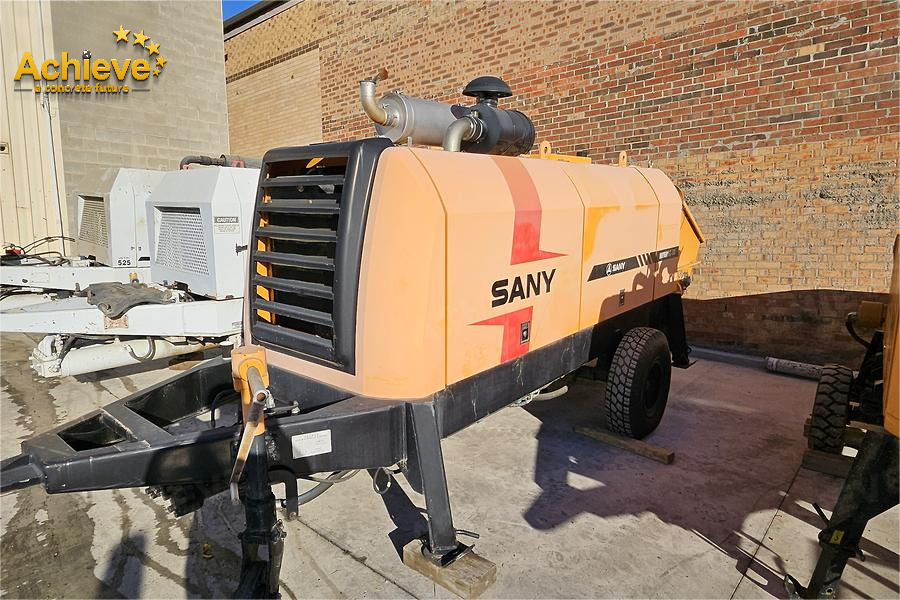SANY 【ACHIEVE】TOP CONDITION!!! demo new low hours Sany Concrete Trailer Pump 2015 HBT6016C-5D - 固定式混凝土泵:图2 SANY 【ACHIEVE】TOP CONDITION!!! demo new low hours Sany Concrete Trailer Pump 2015 HBT6016C-5D - 固定式混凝土泵:图2