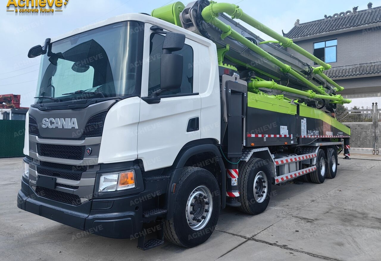 ZOOMLION ZOOMLION 2019 ZOOMLION 56X-6RZ 56M Scania P450 8x4【ACHIEVE】TOP CONDITION!!! - 混凝土泵车:图2 ZOOMLION ZOOMLION 2019 ZOOMLION 56X-6RZ 56M Scania P450 8x4【ACHIEVE】TOP CONDITION!!! - 混凝土泵车:图2