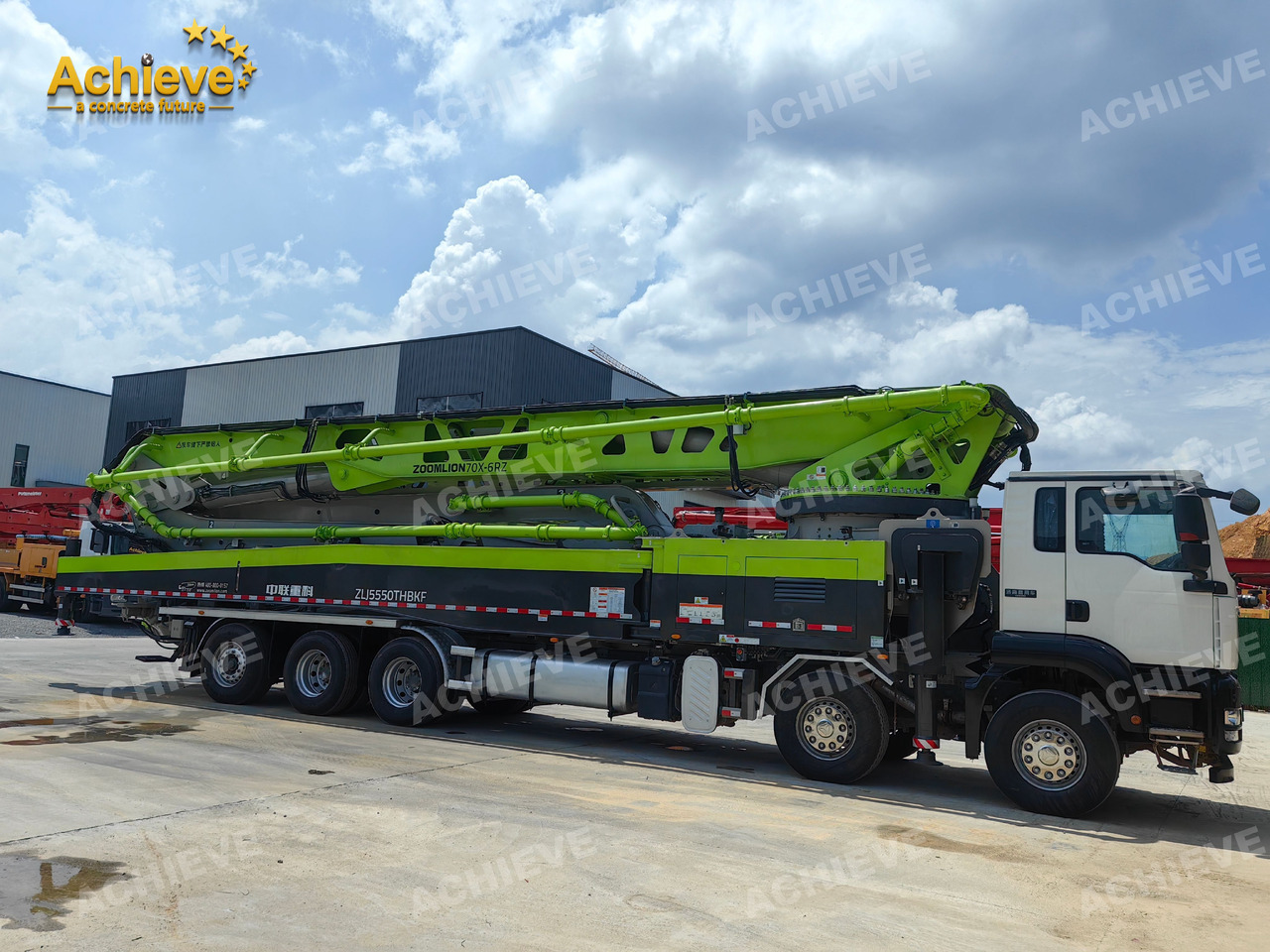 Zoomlion Zoomlion 70M 70X-6RZ Concrete pump truck ACTROS 4141 【ACHIEVE】TOP CONDITION!!! - 混凝土泵车:图5 Zoomlion Zoomlion 70M 70X-6RZ Concrete pump truck ACTROS 4141 【ACHIEVE】TOP CONDITION!!! - 混凝土泵车:图5