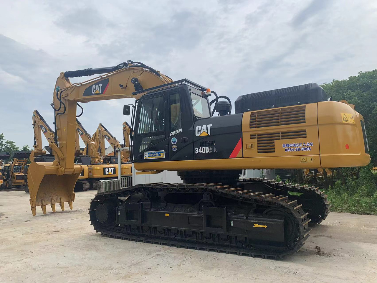 Caterpillar 340D, 340D2 Heavy Duty CAT Excavator 40 ton Mining Machine - 履带式挖掘机:图4 Caterpillar 340D, 340D2 Heavy Duty CAT Excavator 40 ton Mining Machine - 履带式挖掘机:图4