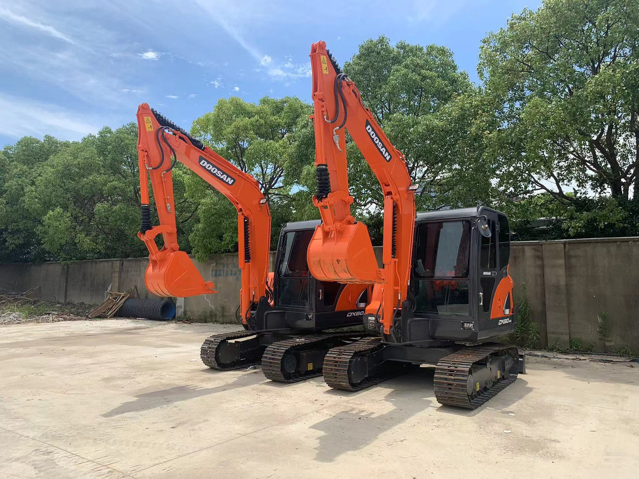 DOOSAN DX60 Good price 6 ton Small Excavator - 履带式挖掘机:图5 DOOSAN DX60 Good price 6 ton Small Excavator - 履带式挖掘机:图5