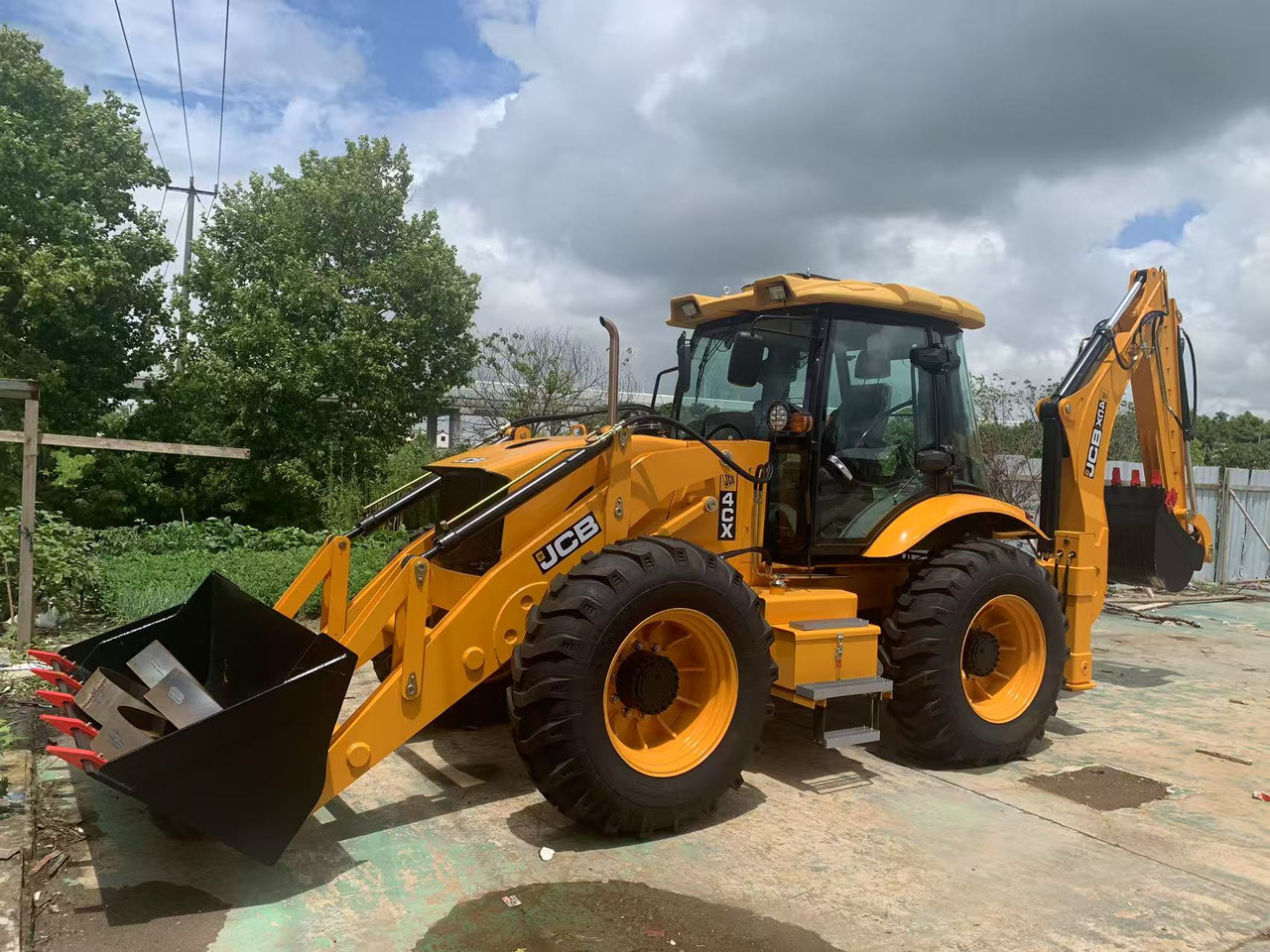 JCB 4X4 Backhoe Loader 4CX, 3CX - 反铲装载机:图4 JCB 4X4 Backhoe Loader 4CX, 3CX - 反铲装载机:图4