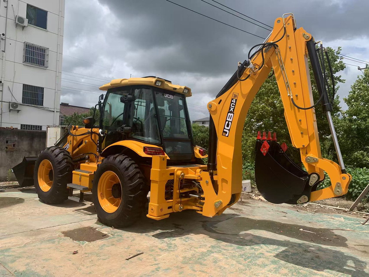 JCB 4X4 Backhoe Loader 4CX, 3CX - 反铲装载机:图1 JCB 4X4 Backhoe Loader 4CX, 3CX - 反铲装载机:图1