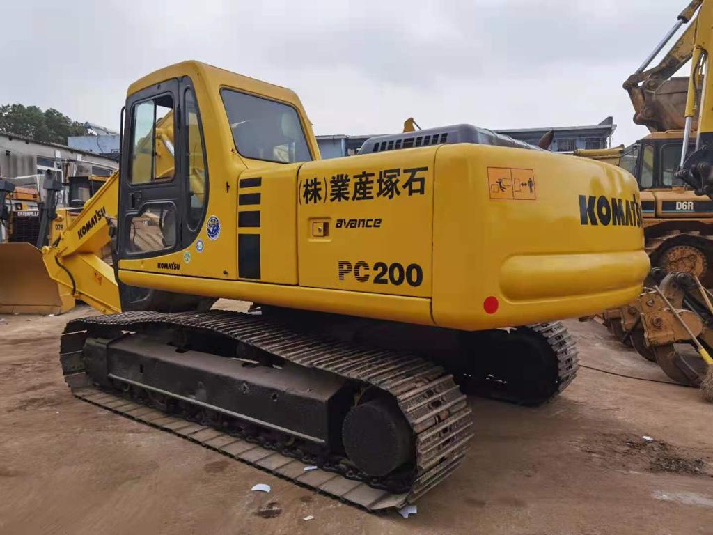 KOMATSU hydraulic excavator 20 ton construction excavator PC200-6, PC200-7, PC200-8 - 履带式挖掘机:图2 KOMATSU hydraulic excavator 20 ton construction excavator PC200-6, PC200-7, PC200-8 - 履带式挖掘机:图2