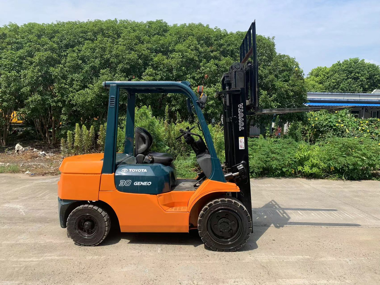 Toyota Forklift 3 ton Diesel Forklift FD30 with Side Shifter - 柴油叉车:图1 Toyota Forklift 3 ton Diesel Forklift FD30 with Side Shifter - 柴油叉车:图1