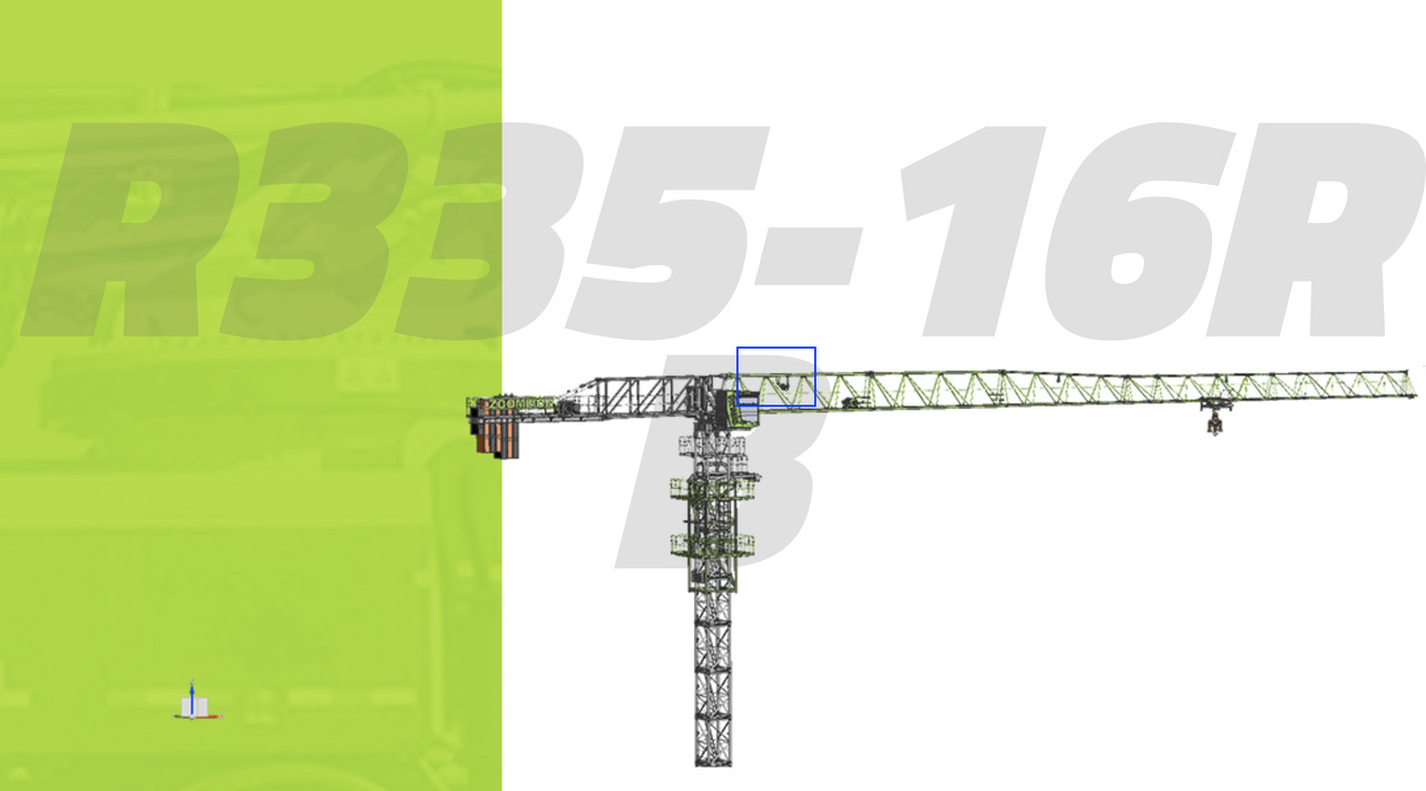 ZOOMLION R335.16RB - 塔式起重机:图1 ZOOMLION R335.16RB - 塔式起重机:图1
