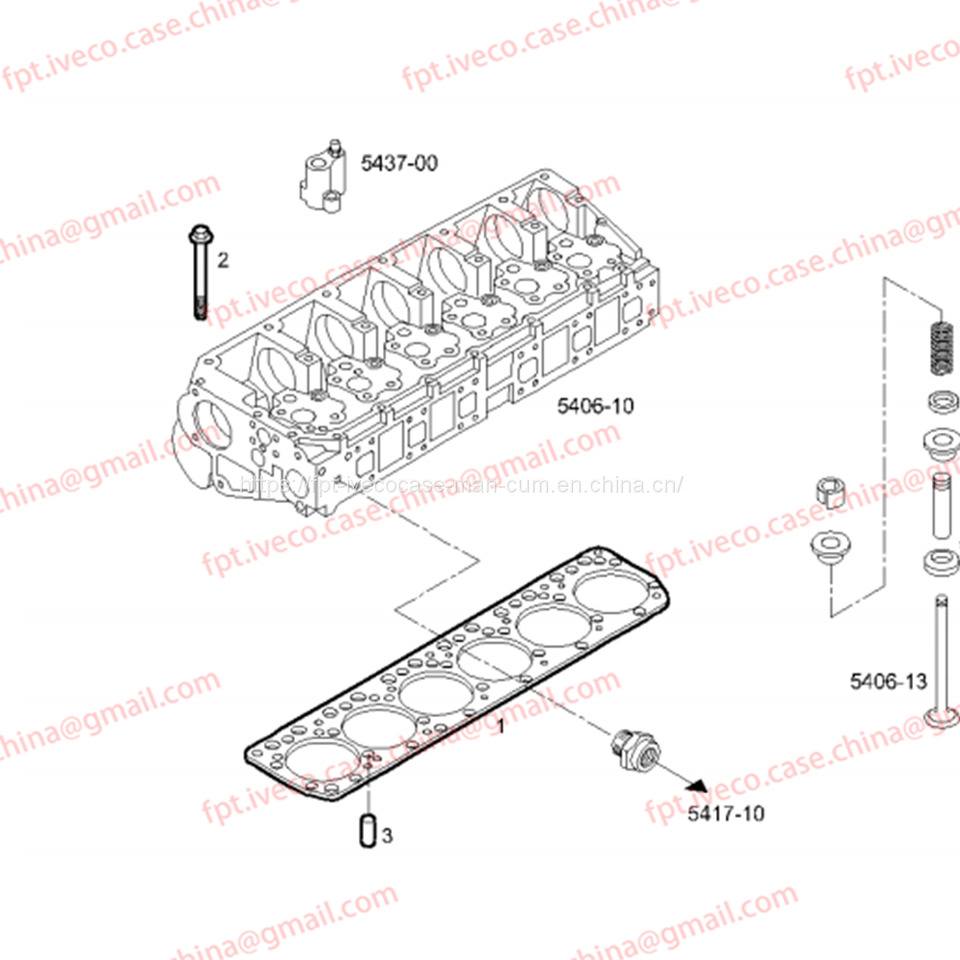 FPT IVECO CASE FPT IVECO CASE Cursor9 F2CFE612D*J231/F2CFE612A*J098 5802748674 Cylinder head gasket 500382172 504248307 99474208 - 发动机垫片 适用于 翻斗车:图2 FPT IVECO CASE FPT IVECO CASE Cursor9 F2CFE612D*J231/F2CFE612A*J098 5802748674 Cylinder head gasket 500382172 504248307 99474208 - 发动机垫片 适用于 翻斗车:图2