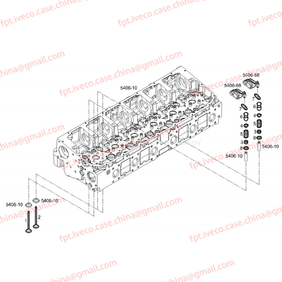 OEM Engine Cursor9 Bus F2CFE612D*J231/F2CFE612A*J098 5802748674 VALVE BRIDGE F504131444 F5801700112 F5802181962 - 阀门 适用于 巴士:图2 OEM Engine Cursor9 Bus F2CFE612D*J231/F2CFE612A*J098 5802748674 VALVE BRIDGE F504131444 F5801700112 F5802181962 - 阀门 适用于 巴士:图2