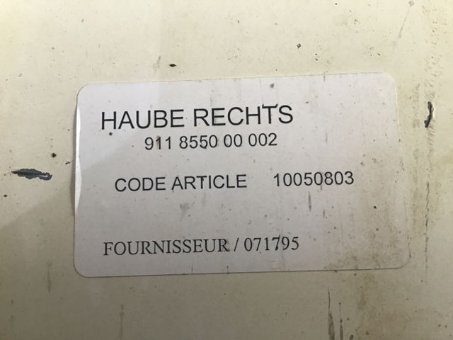 Liebherr Bonnet Right - 引擎罩:图4 Liebherr Bonnet Right - 引擎罩:图4