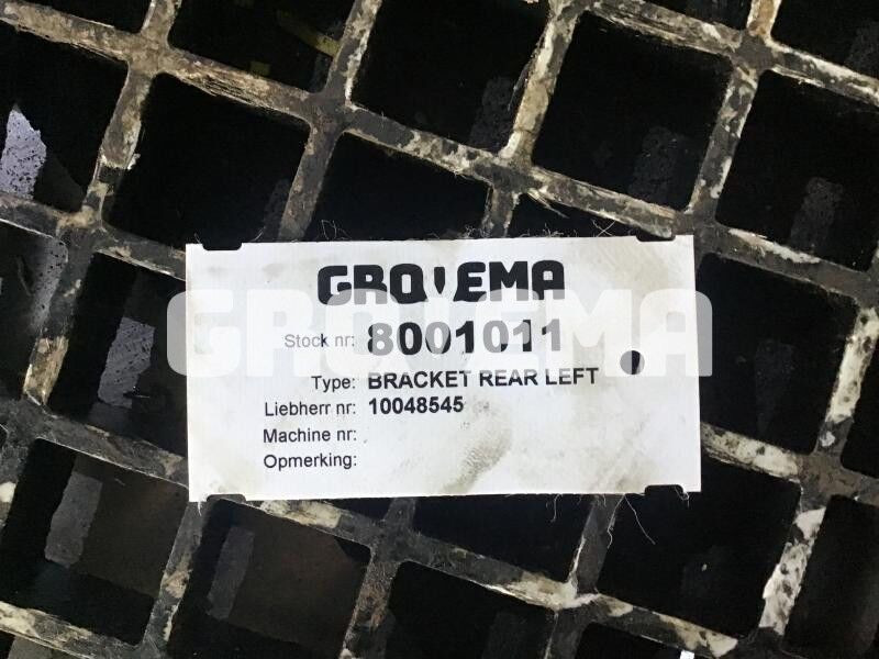 Liebherr Bracket Rear Left - 备件:图2 Liebherr Bracket Rear Left - 备件:图2