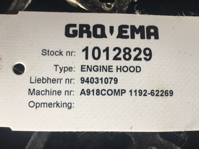 Liebherr Engine Hood - 引擎罩:图2 Liebherr Engine Hood - 引擎罩:图2