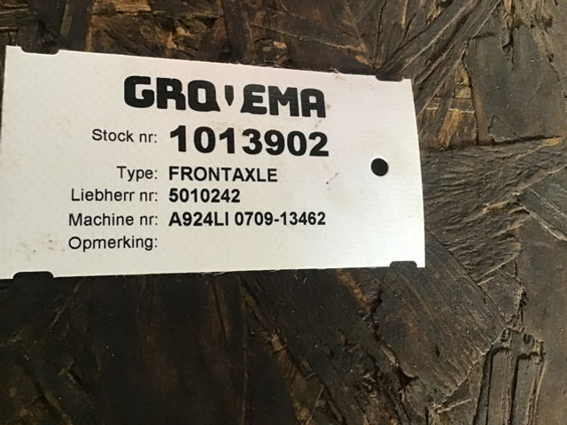 Liebherr Front Axle - 前轴:图5 Liebherr Front Axle - 前轴:图5