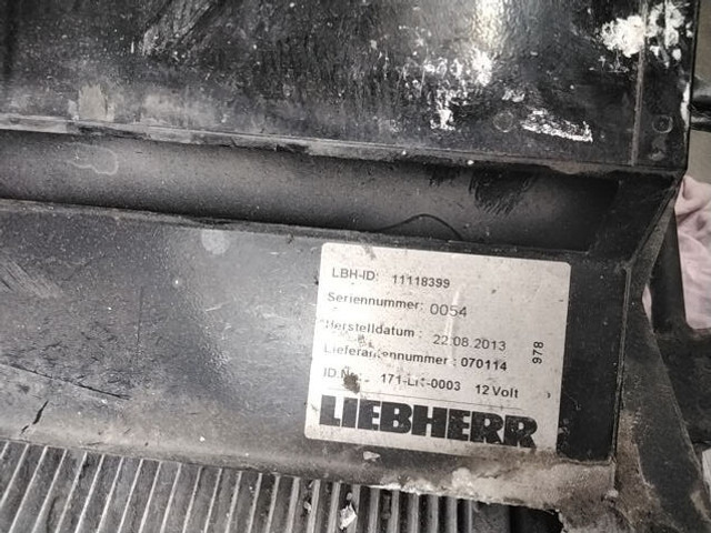 Liebherr Heater unit - 暖通系统:图5 Liebherr Heater unit - 暖通系统:图5