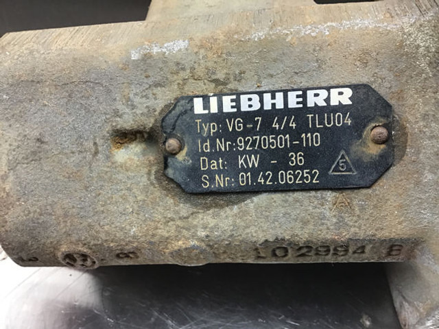 Liebherr Pilot Control Unit - 变速杆:图3 Liebherr Pilot Control Unit - 变速杆:图3