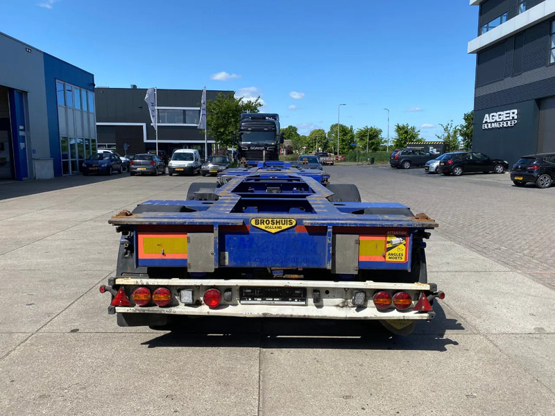 Broshuis 2Connect 2AKCC / 4 Axles / 3x Steering Axle / 2x Lift Axle - 集装箱运输车/ 可拆卸车身的半拖车:图2 Broshuis 2Connect 2AKCC / 4 Axles / 3x Steering Axle / 2x Lift Axle - 集装箱运输车/ 可拆卸车身的半拖车:图2