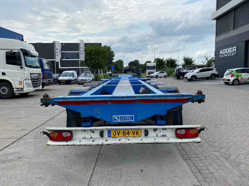 D-Tec CT-43-04D VCC-05 Combitrailer / 4 Axles / 1x Lift Axle - 集装箱运输车/ 可拆卸车身的半拖车:图2 D-Tec CT-43-04D VCC-05 Combitrailer / 4 Axles / 1x Lift Axle - 集装箱运输车/ 可拆卸车身的半拖车:图2