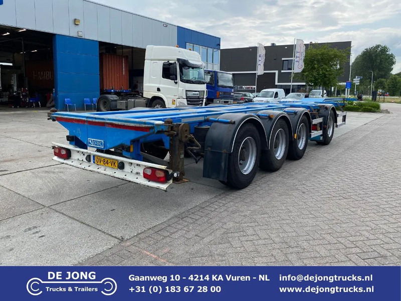 D-Tec CT-43-04D VCC-05 Combitrailer / 4 Axles / 1x Lift Axle - 集装箱运输车/ 可拆卸车身的半拖车:图1 D-Tec CT-43-04D VCC-05 Combitrailer / 4 Axles / 1x Lift Axle - 集装箱运输车/ 可拆卸车身的半拖车:图1