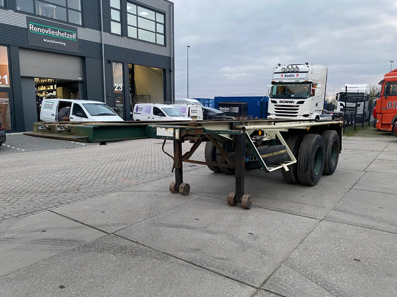 Groenewegen Container Chassis / 20 FT / BPW / Double Tyres - 集装箱运输车/ 可拆卸车身的半拖车:图4 Groenewegen Container Chassis / 20 FT / BPW / Double Tyres - 集装箱运输车/ 可拆卸车身的半拖车:图4