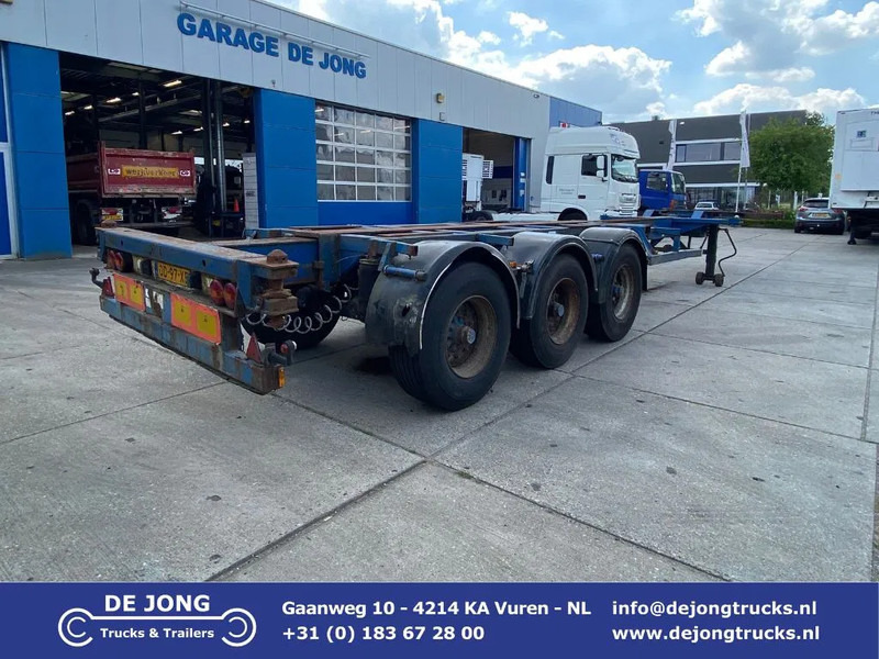 Kromhout KRH0-1013 / 1x Lift Axle / 2x Extendable / BPW - 集装箱运输车/ 可拆卸车身的半拖车:图1 Kromhout KRH0-1013 / 1x Lift Axle / 2x Extendable / BPW - 集装箱运输车/ 可拆卸车身的半拖车:图1