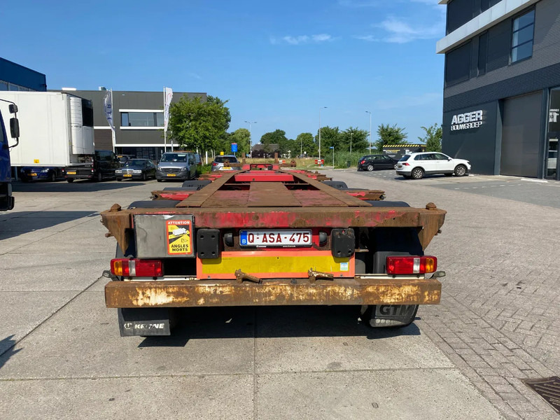 Krone SD 27 / container chassis / BPW + Disc / 1x Lift Axle - 集装箱运输车/ 可拆卸车身的半拖车:图2 Krone SD 27 / container chassis / BPW + Disc / 1x Lift Axle - 集装箱运输车/ 可拆卸车身的半拖车:图2