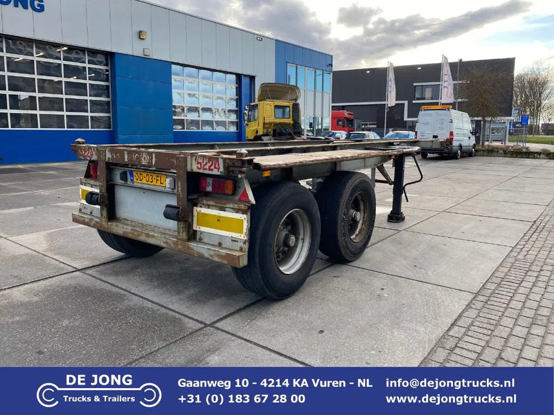Pacton Container Chassis 20 FT / Steel Suspension - 集装箱运输车/ 可拆卸车身的半拖车:图1 Pacton Container Chassis 20 FT / Steel Suspension - 集装箱运输车/ 可拆卸车身的半拖车:图1