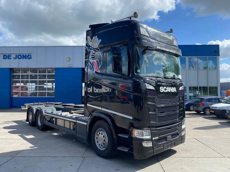 Scania S500 NGS BDF / Retarder / 6x2 / 2x Tank - 集装箱运输车/ 可拆卸车身的卡车:图3 Scania S500 NGS BDF / Retarder / 6x2 / 2x Tank - 集装箱运输车/ 可拆卸车身的卡车:图3