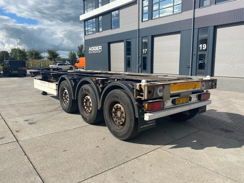 Schmitz Cargobull SCF 24 Chassis / SAF + Disc / 2x Extendable / Lift Axle - 集装箱运输车/ 可拆卸车身的半拖车:图3 Schmitz Cargobull SCF 24 Chassis / SAF + Disc / 2x Extendable / Lift Axle - 集装箱运输车/ 可拆卸车身的半拖车:图3