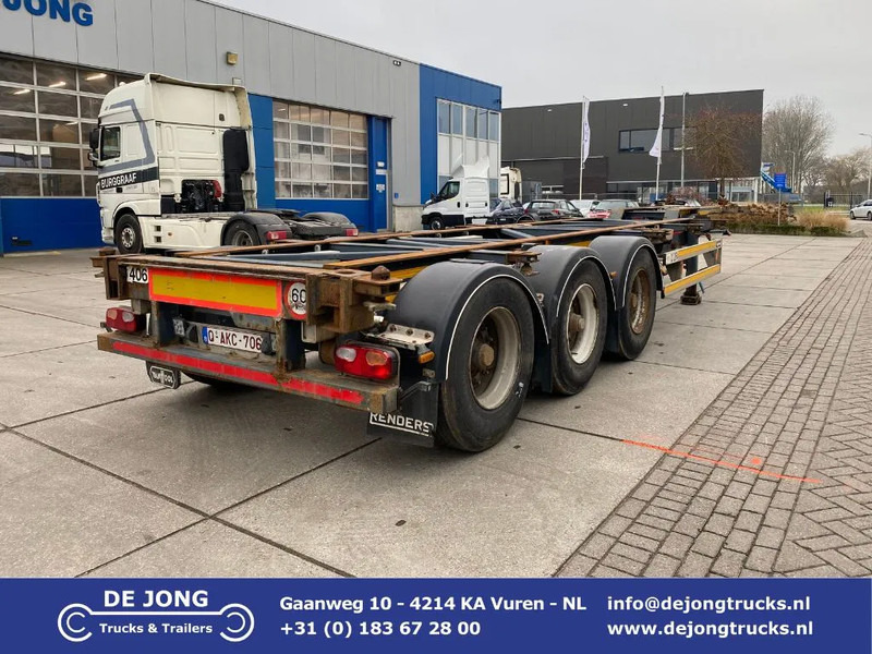 Van Hool Container Chassis / 40-45 FT / BPW - 集装箱运输车/ 可拆卸车身的半拖车:图1 Van Hool Container Chassis / 40-45 FT / BPW - 集装箱运输车/ 可拆卸车身的半拖车:图1