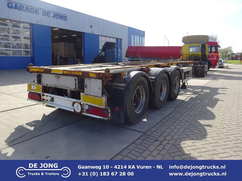 Van Hool Tank Chassis 20 + 30 FT / ADR / BPW + Drum - 集装箱运输车/ 可拆卸车身的半拖车:图1 Van Hool Tank Chassis 20 + 30 FT / ADR / BPW + Drum - 集装箱运输车/ 可拆卸车身的半拖车:图1
