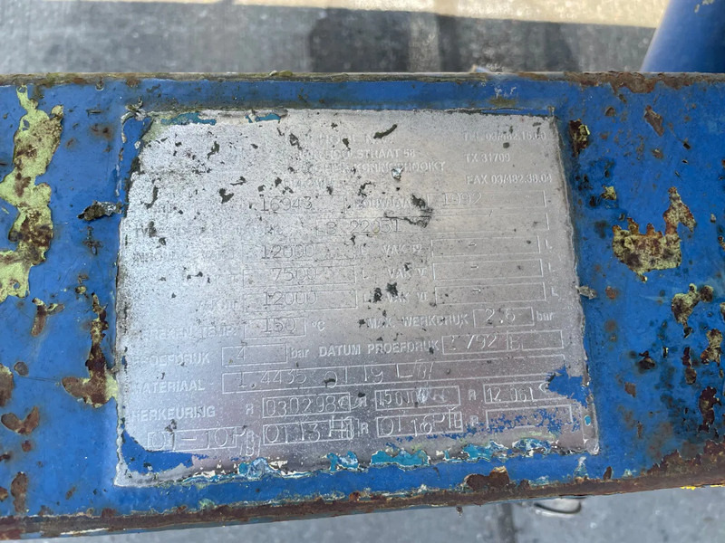 液罐半拖车 Van Hool Tank / For Parts / Inox / 3 compartments / ADR / 31500 LT：图11