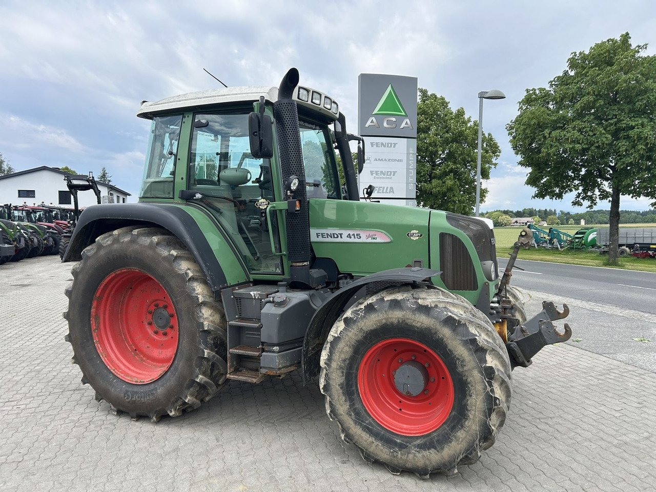 Fendt 411 Vario - 拖拉机:图1 Fendt 411 Vario - 拖拉机:图1