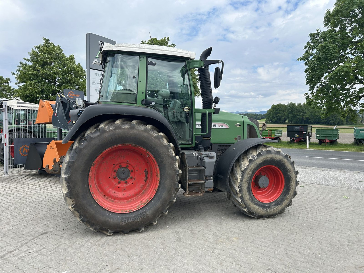 Fendt 411 Vario - 拖拉机:图2 Fendt 411 Vario - 拖拉机:图2