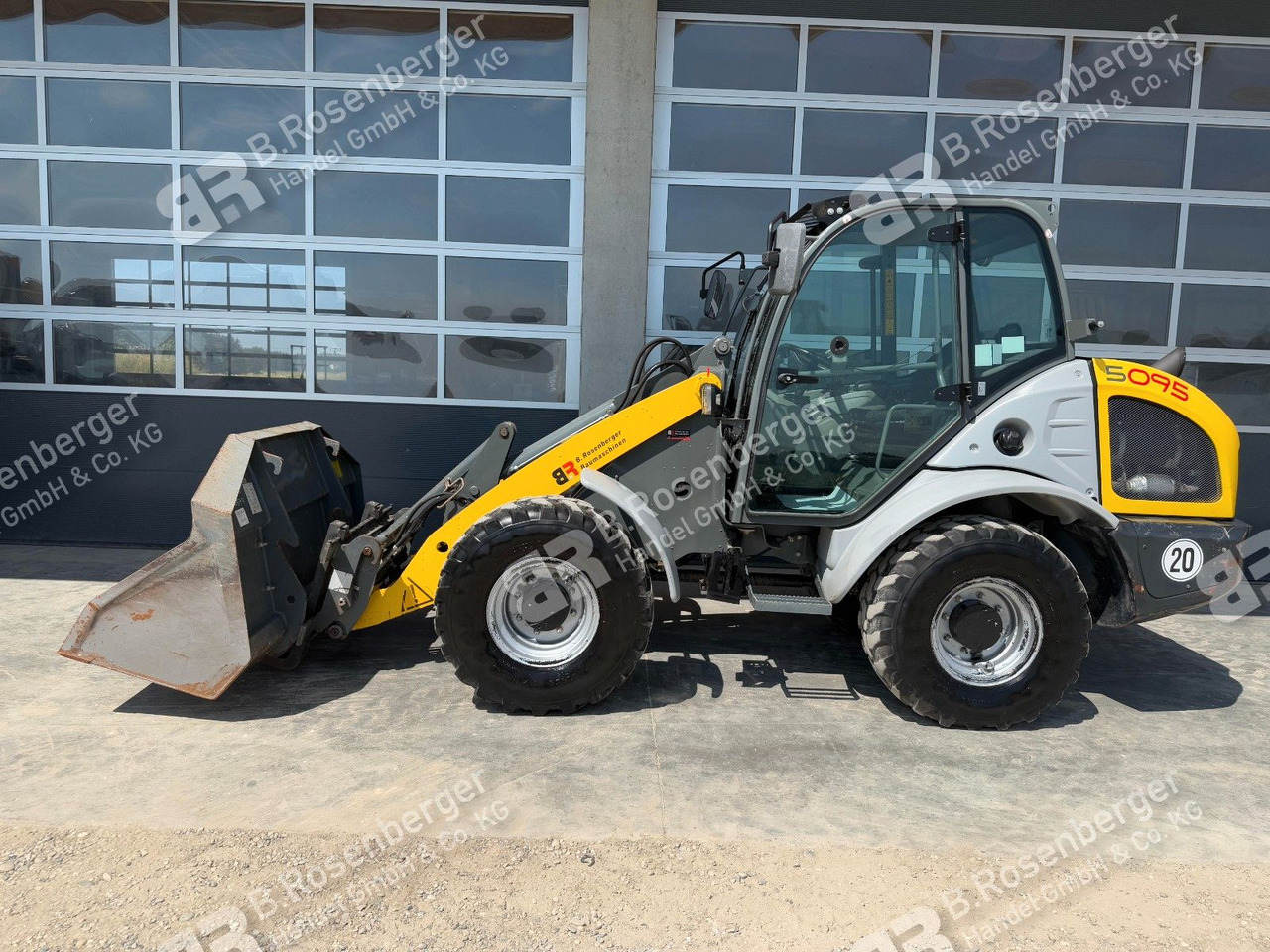 Kramer 5095 Radlader / Bj2017 / nur 1911h - 轮式装载机:图2 Kramer 5095 Radlader / Bj2017 / nur 1911h - 轮式装载机:图2